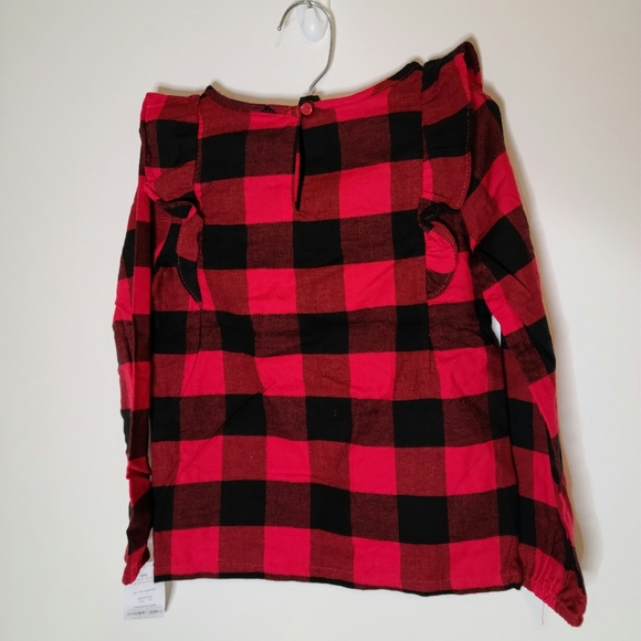 Carters Red and Black Tunic NWT 6/6X - Picture 2 of 4